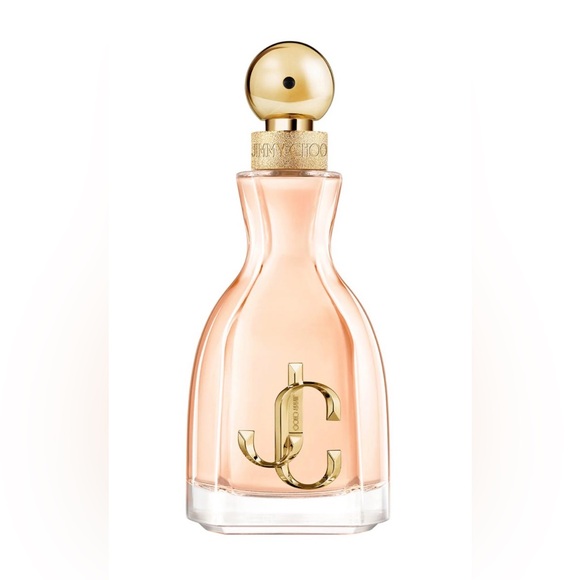 Jimmy Choo Other - Jimmy Choo Gold and Clear Perfume Bottle 2 FL OZ